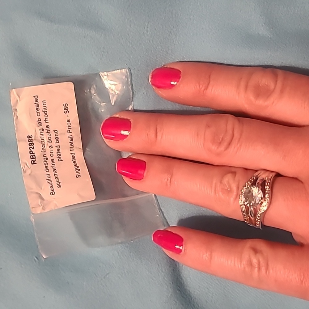 Aquamarine ring